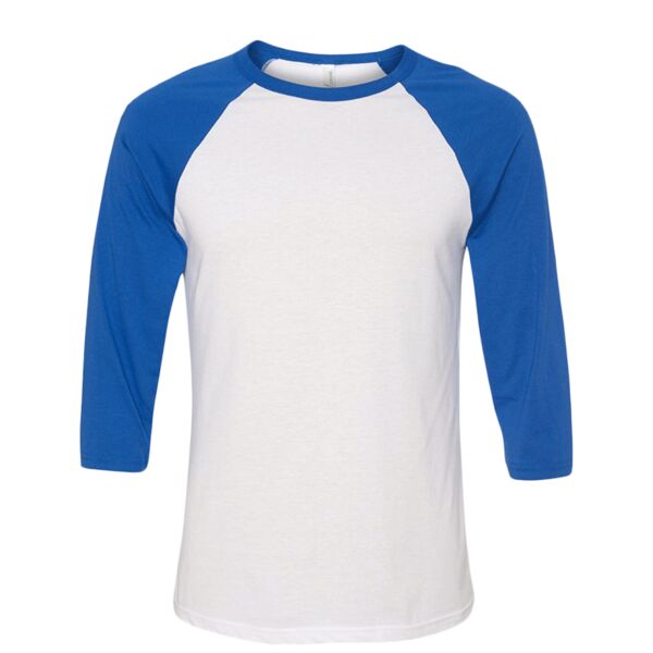 Unisex Three-Quarter Sleeve Baseball Tee Thumbnail