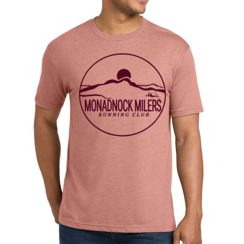 Unisex Tri-Blend Tee (Burgundy Logo) Thumbnail
